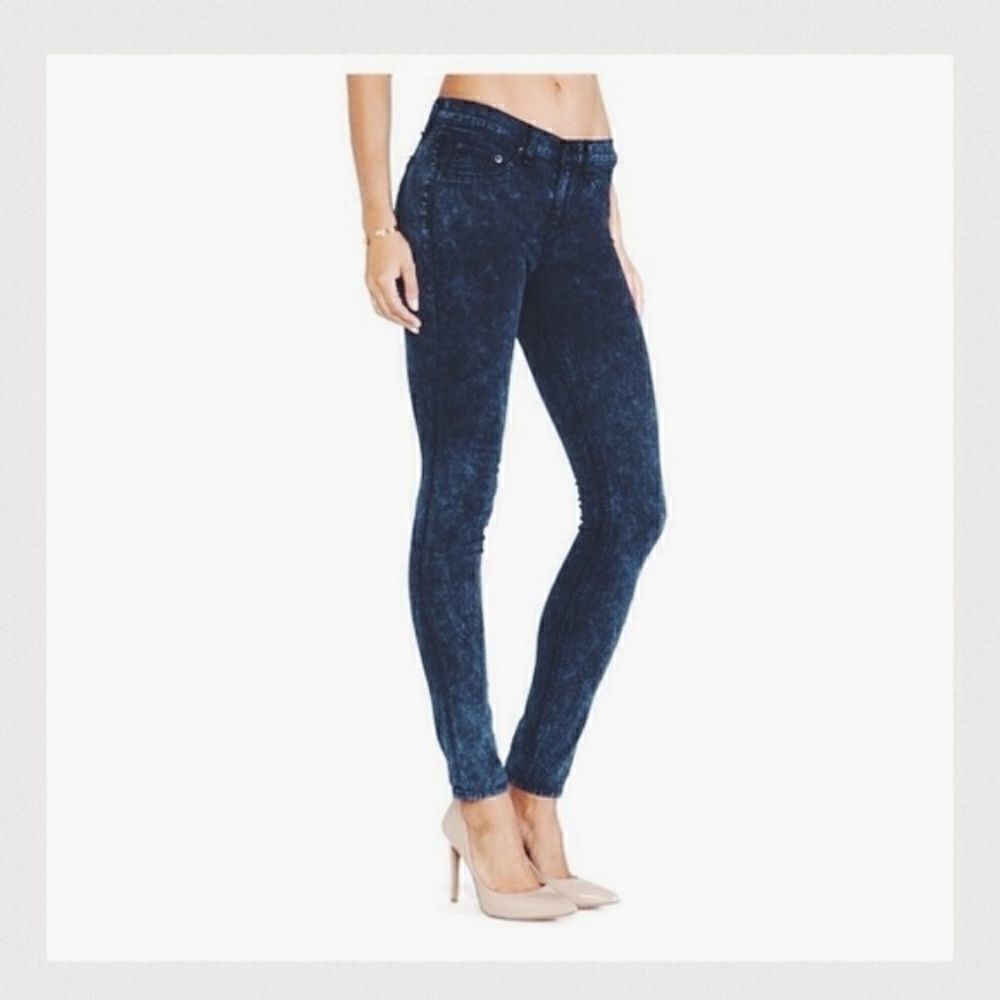 Rag & Bone Jeans Sz 27 ‘The Legging’ Rosebowl Navy